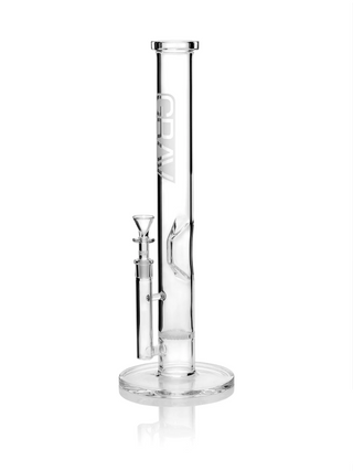 GRAV Large, Straight Base W/ Disc Water Pipe - Apollo Dispensary